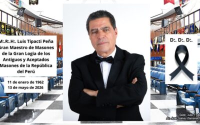 Falleció el M:. R:. H:. Luis Antonio Tipacti Peña, Gran Maestro de Masones del Perú